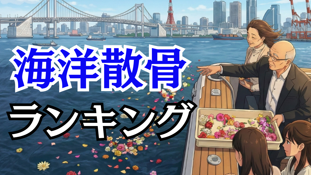 海洋散骨ランキングの決定版！費用や業者選びの失敗しないコツ