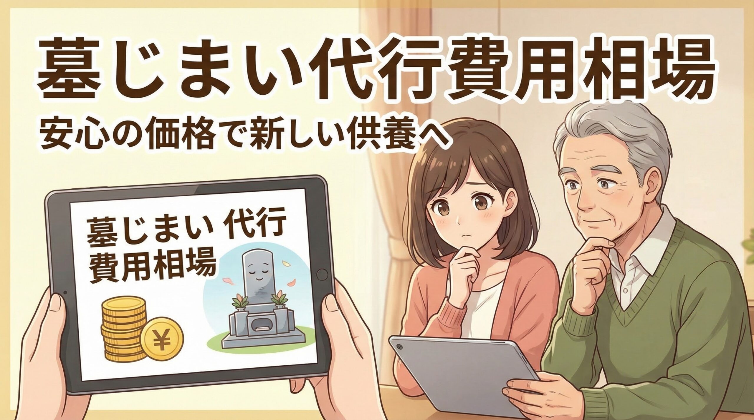 墓じまいの代行費用はいくら？安く抑えるコツを解説