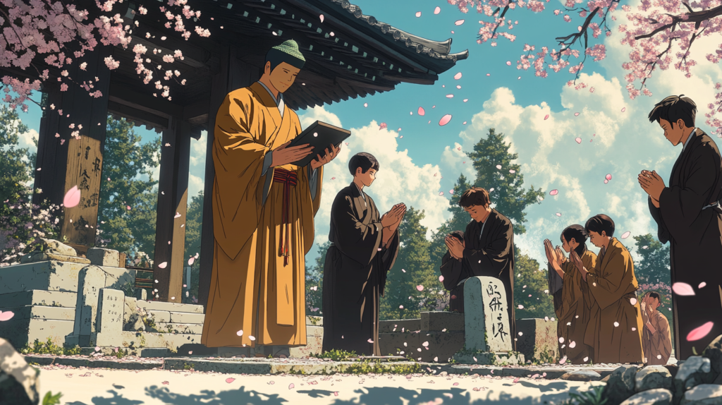 閉眼供養と遺骨取り出し