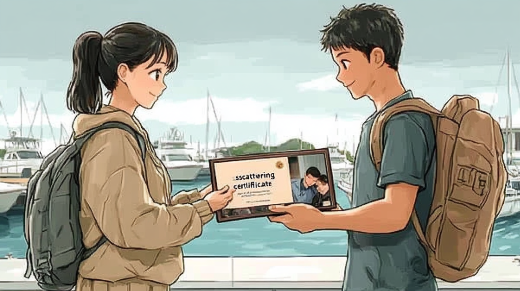 安全な散骨業者の実施フロー