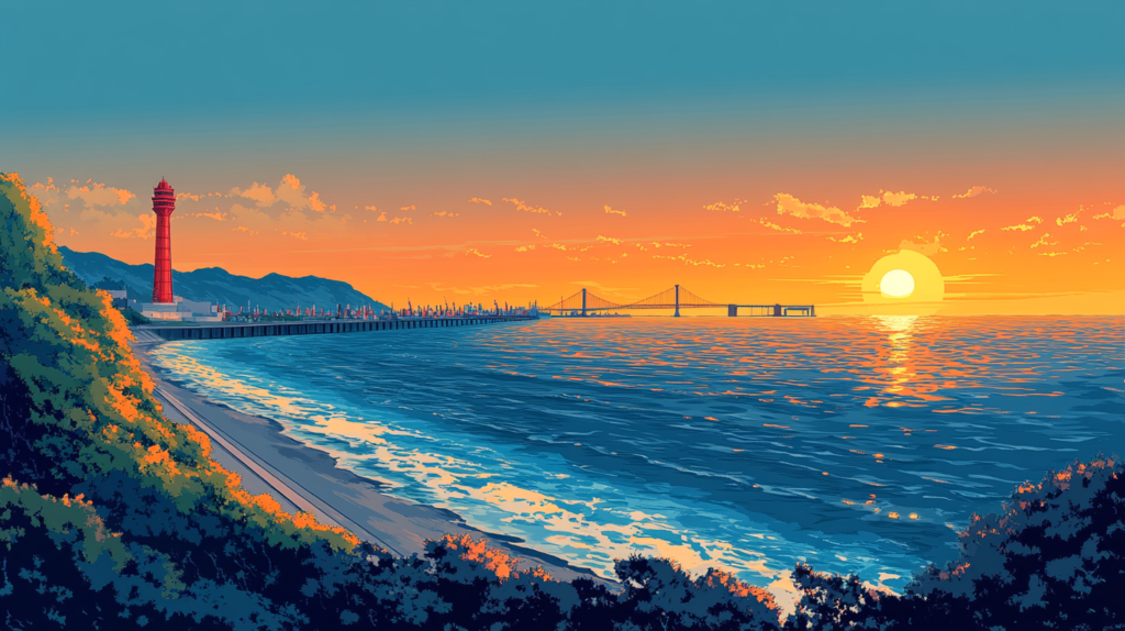 大阪湾など西日本の主要スポット