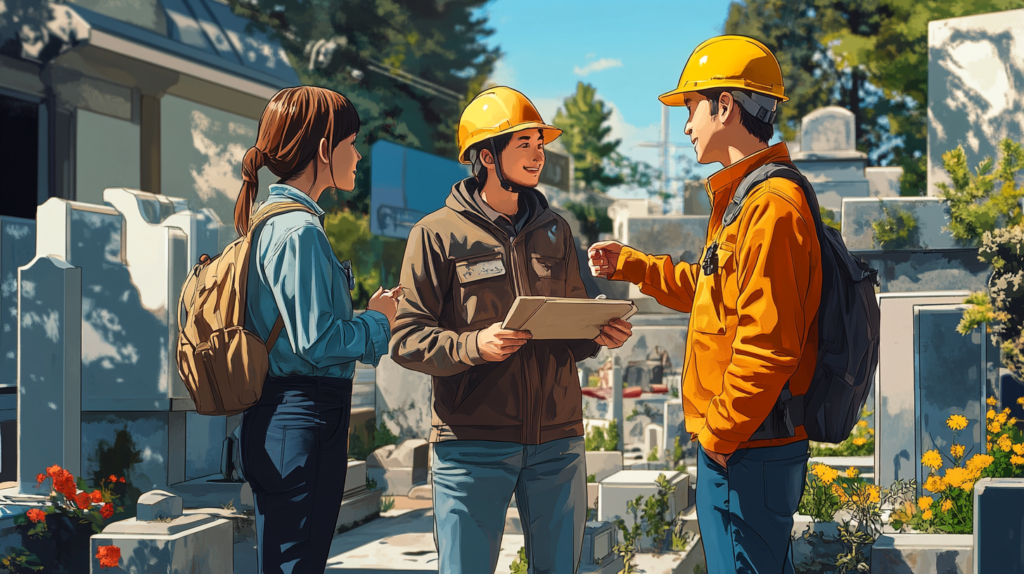 墓じまいで遺骨がない時の石材店への撤去依頼