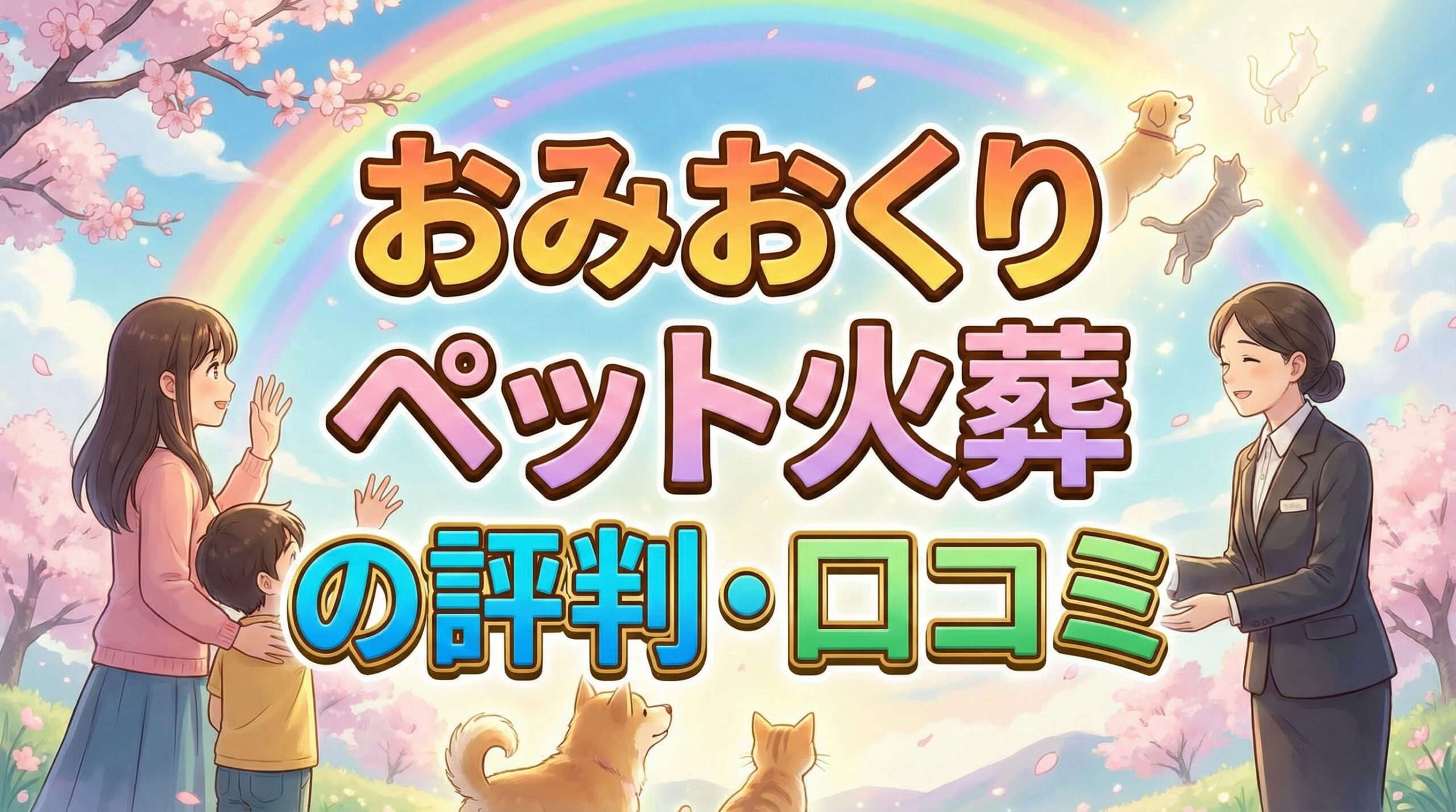 おみおくりペット火葬の評判・口コミ完全ガイド！料金やトラブルも解説